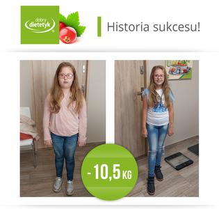 Odważne Kroki Małej Bohaterki Mariki i jej wspaniała Metamorfoza - 10,5 kg mniej 